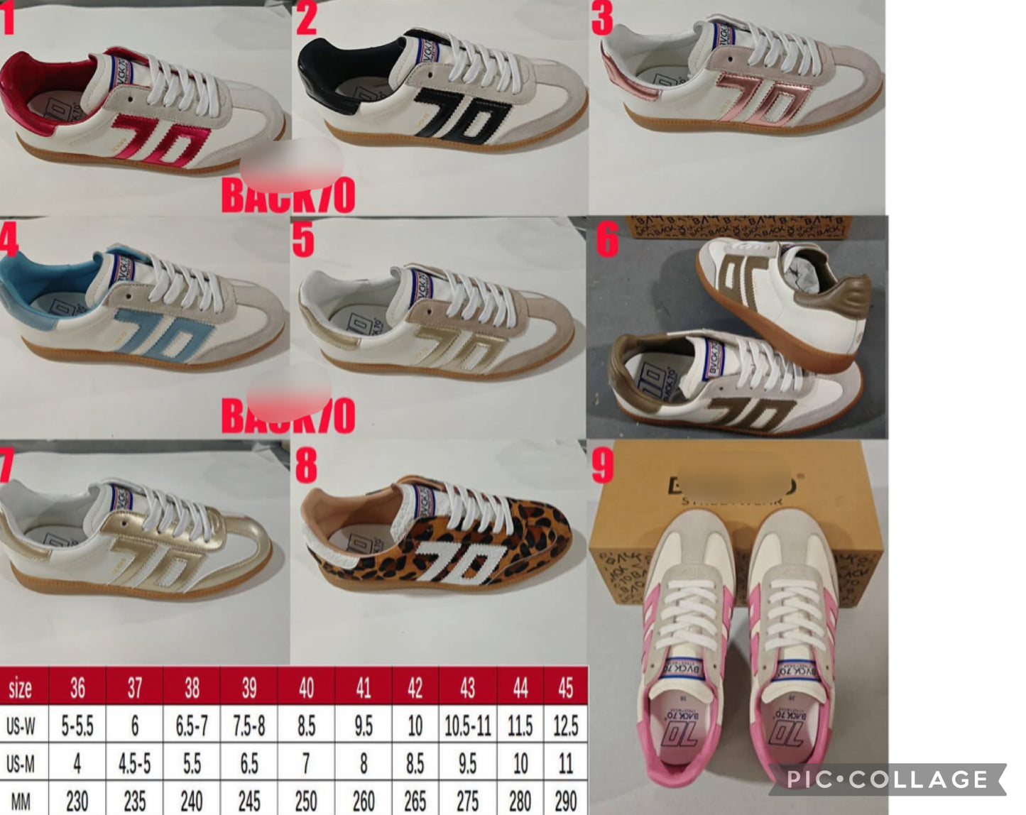Back 7 0 sneaker