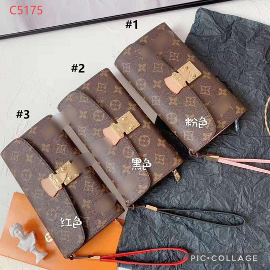 Vee wallet clutch