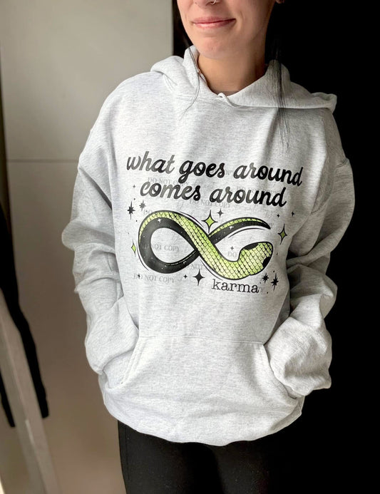 What goes around ADULT TEE OR PULLOVER
