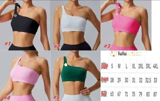 Lu one shoulder bra