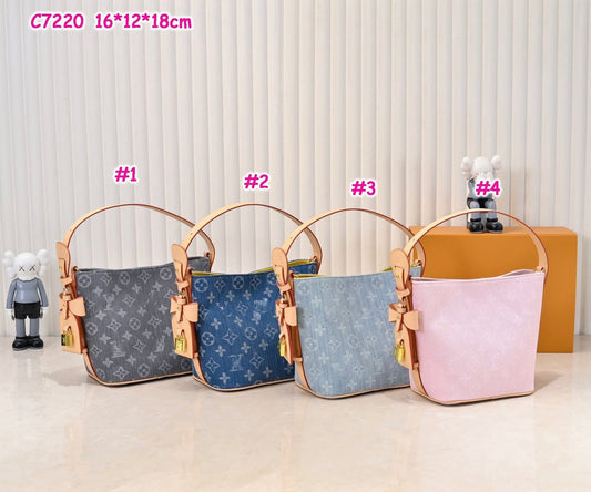 {item #130} denim vee