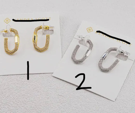 KS earrings