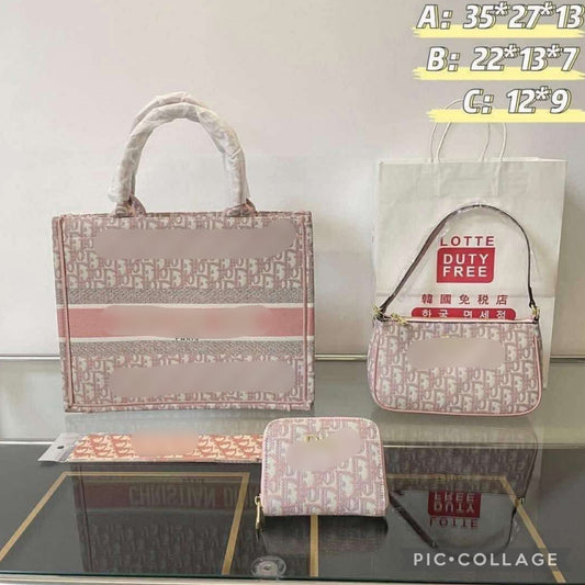 CD full baby pink set