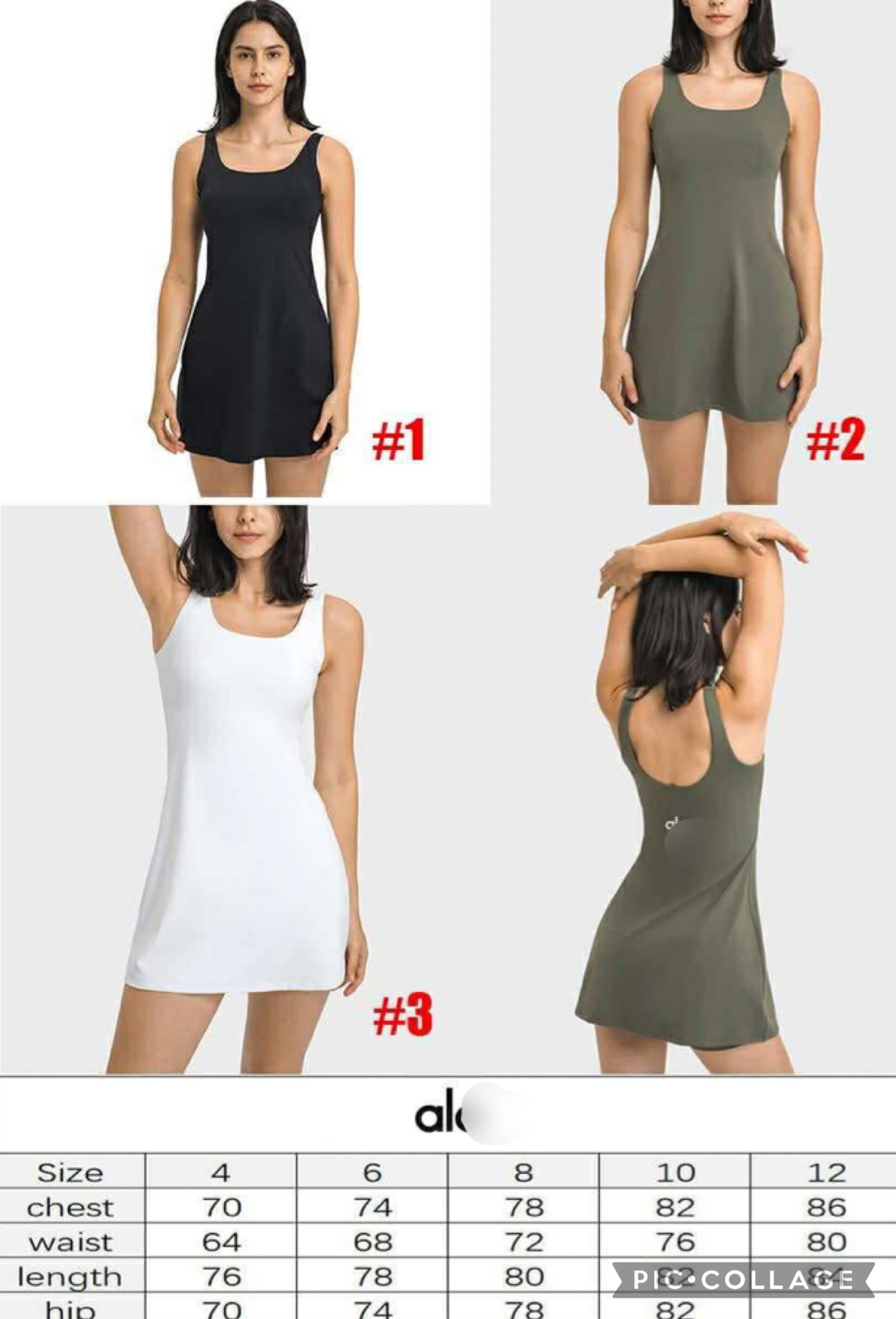 A lo dress with shorts