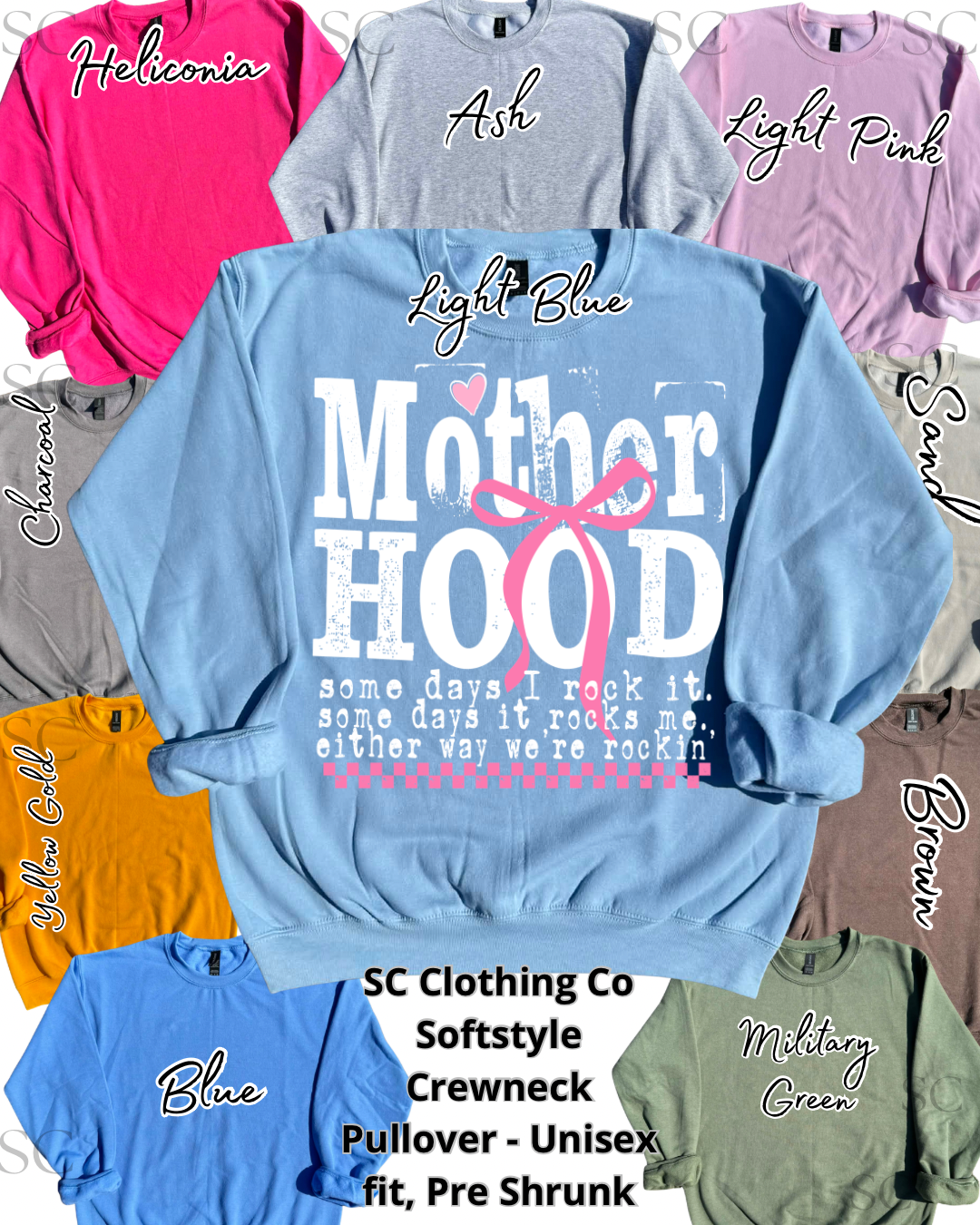 Mother Hood Checkered Pullover