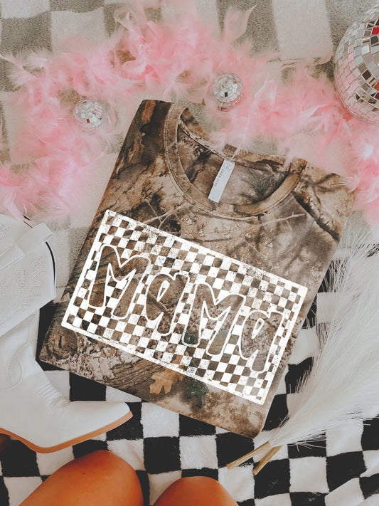 Mama Camo Tee
