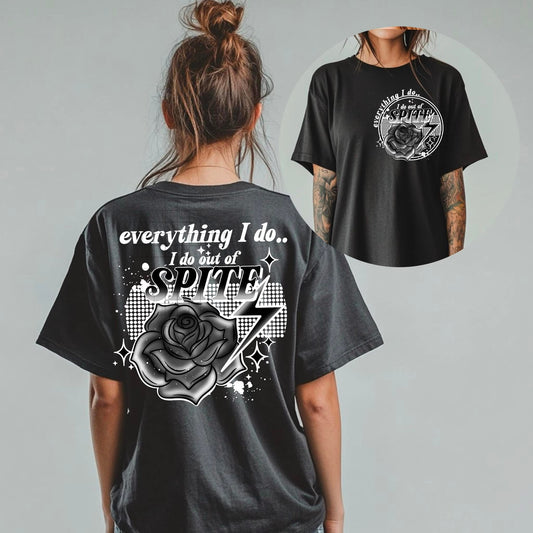 Out of spite pocket ADULT TEE OR PULLOVER