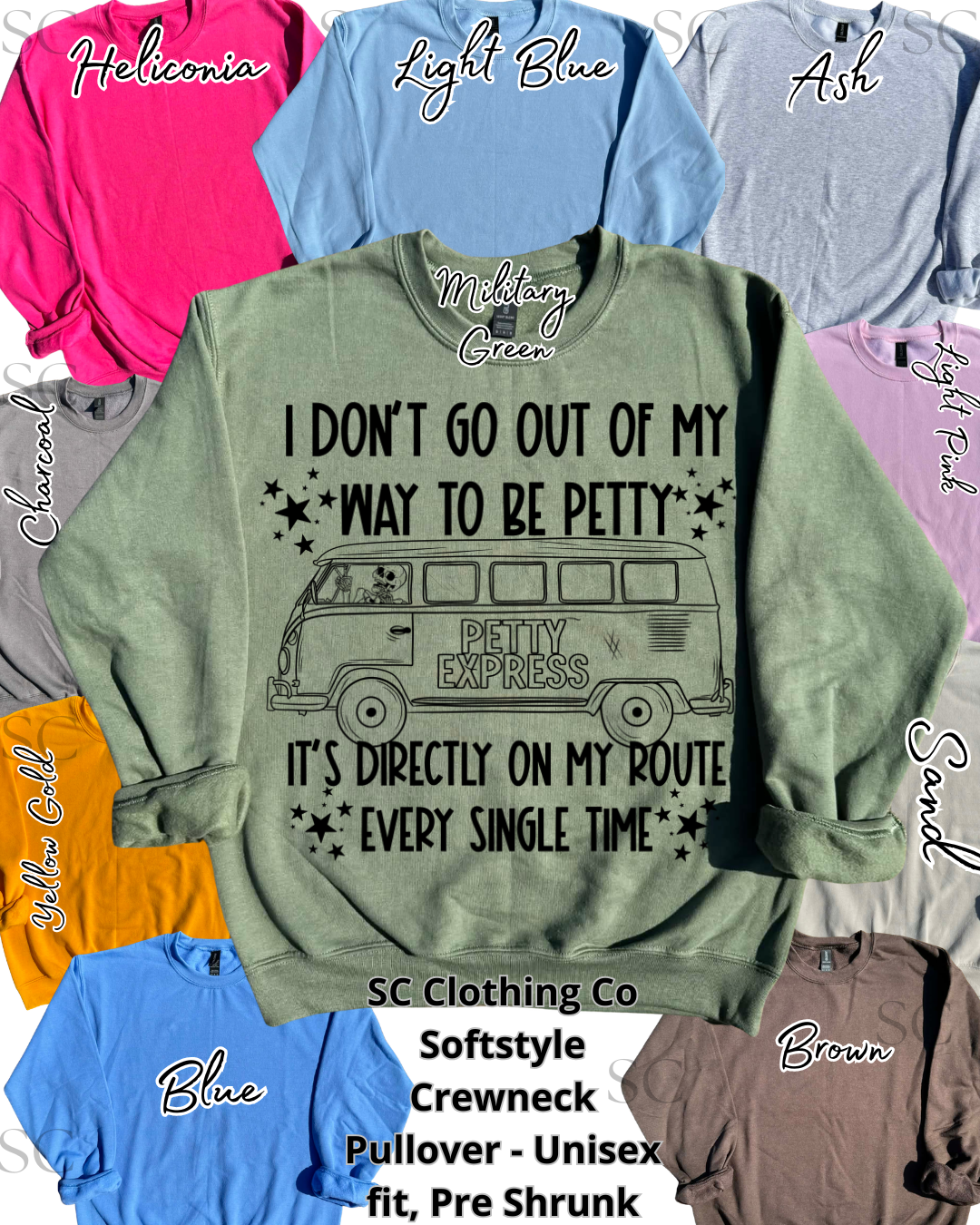 I don’t go out of my way to be Petty Pullover