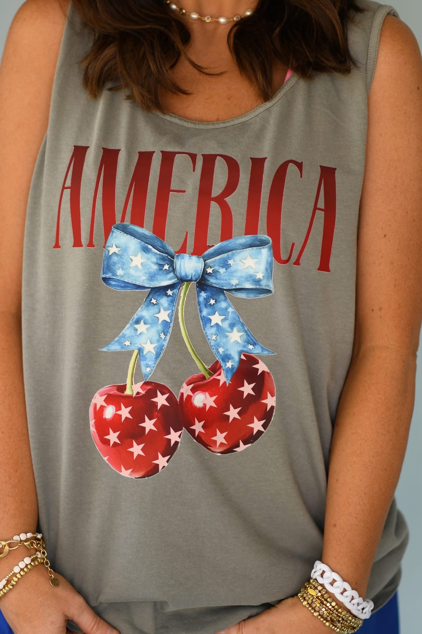America cherries Tank