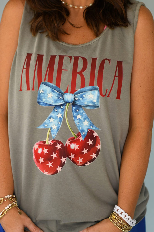America cherries Tank