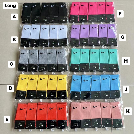 Long Nke set socks