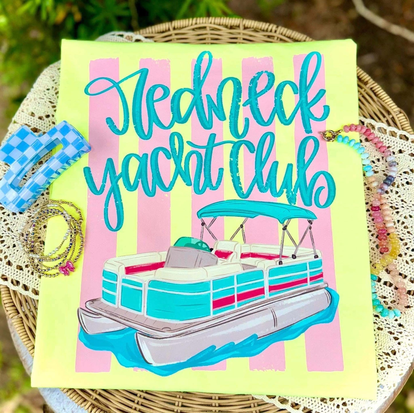 Redneck Yatch Club Comfort Colors Tee