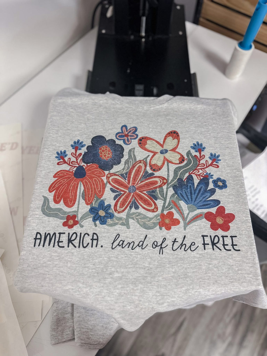 Land of the free ADULT TEE OR PULLOVER