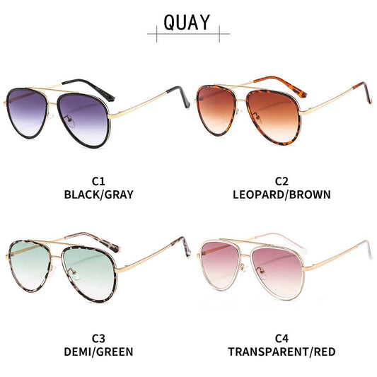Sunglasses w case qua