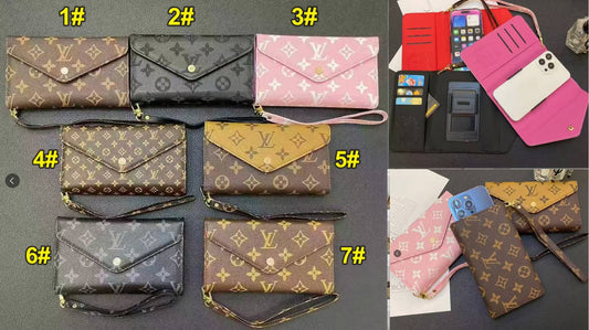 Vee phone wristlet