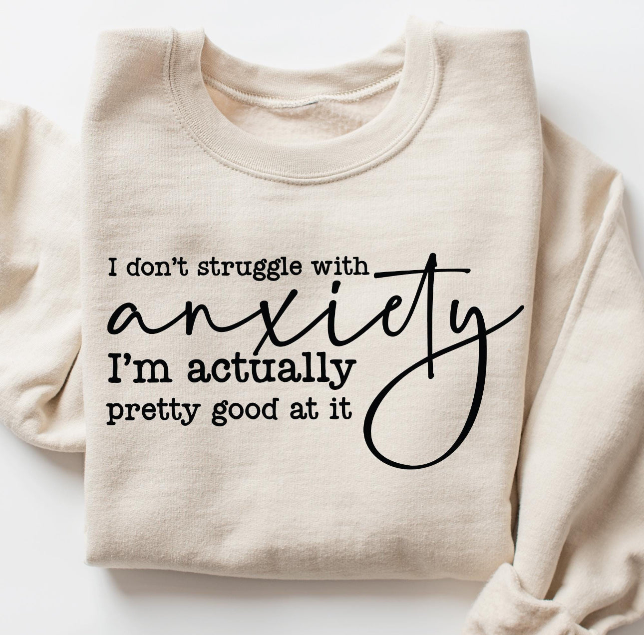 T Shirt Tuesday Anxiety Tee or Pullover