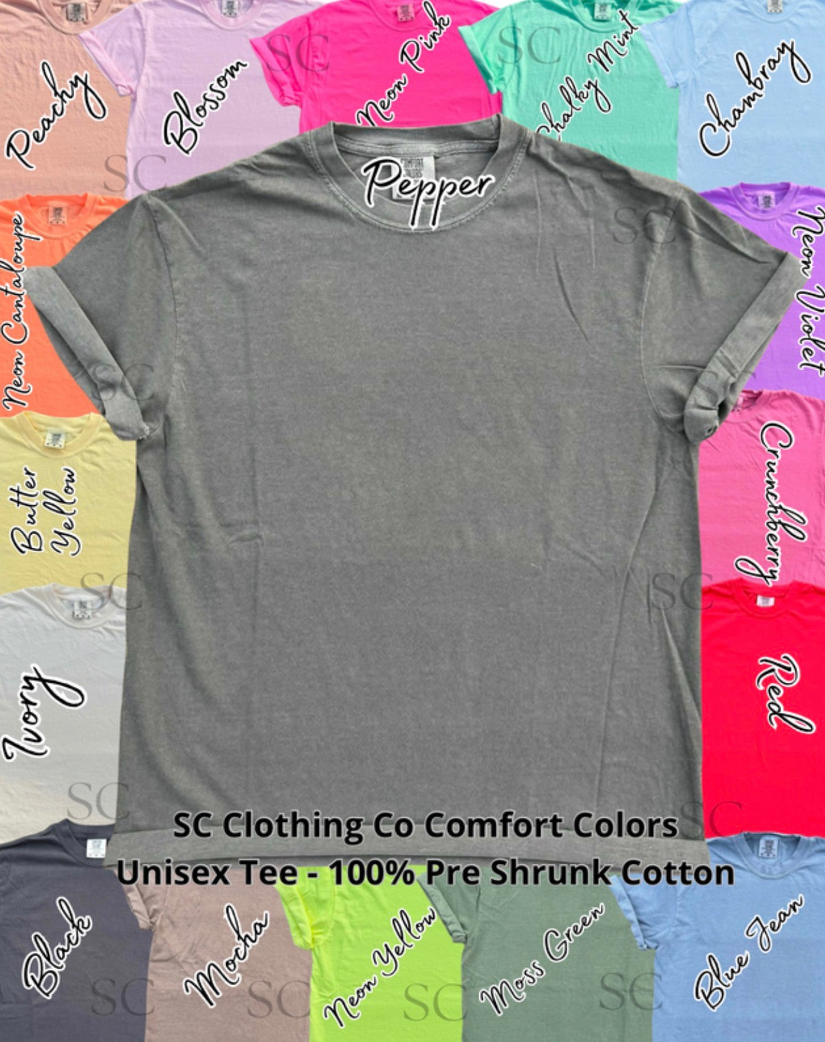 I will praise Him Comfort Colors Tee