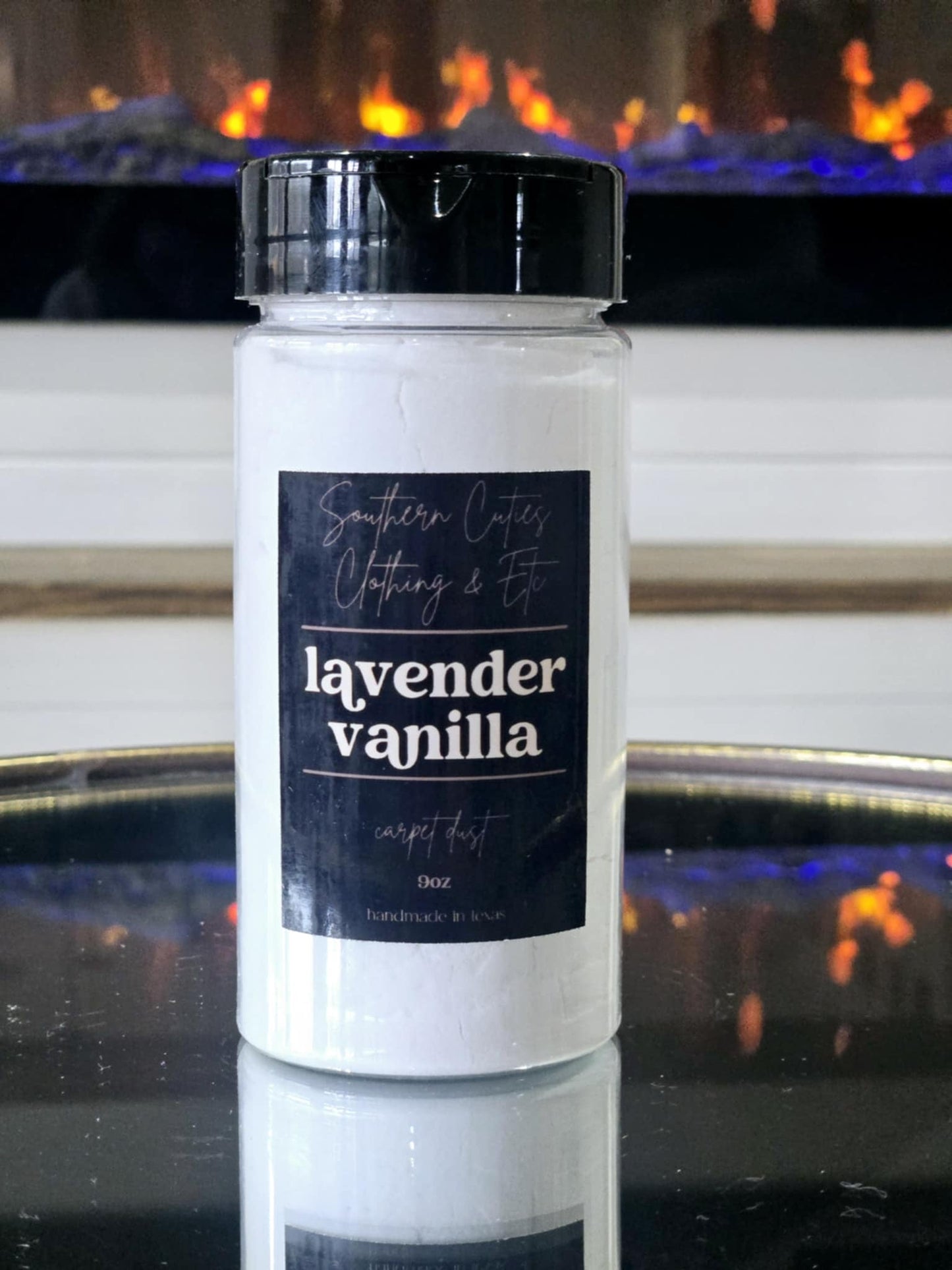 Lavender Vanilla Carpet Dust.