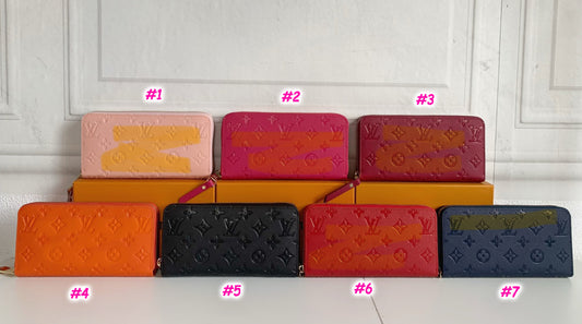 Vee wallet single zip w box