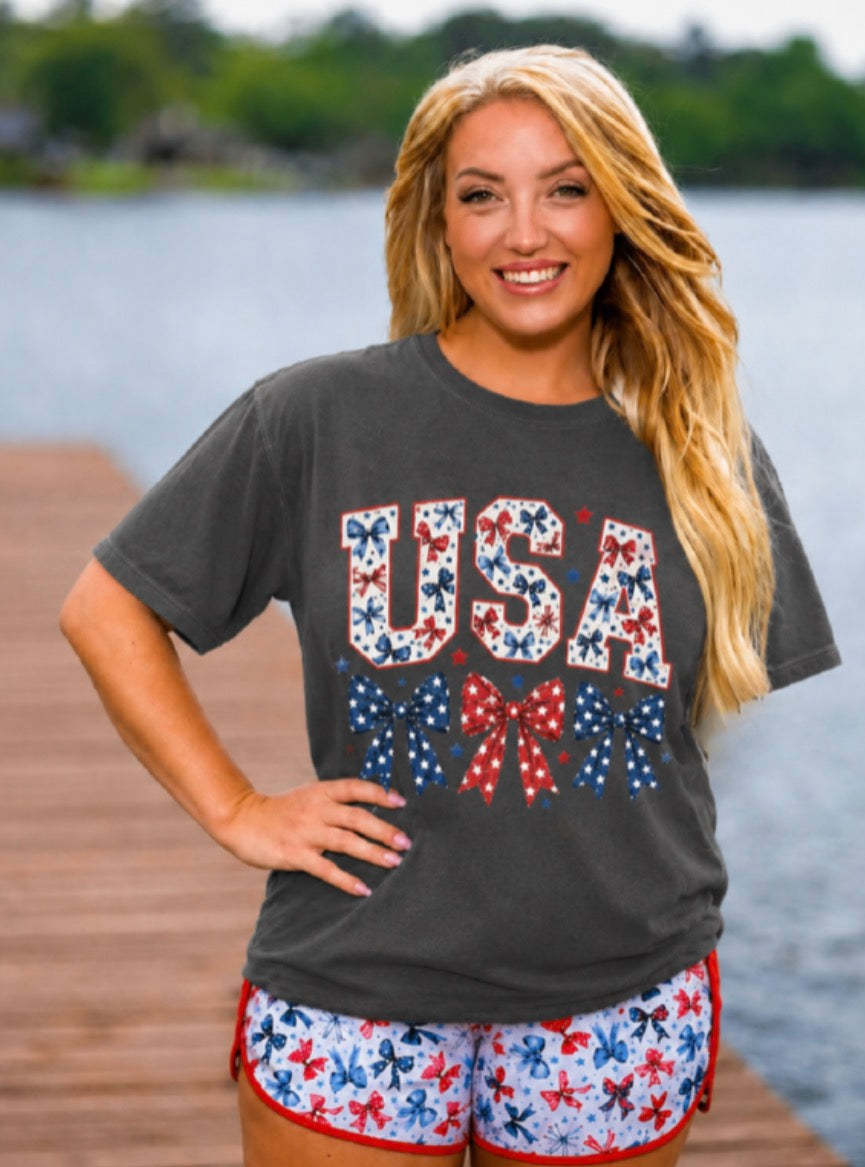 USA BOWS Comfort Colors Tee