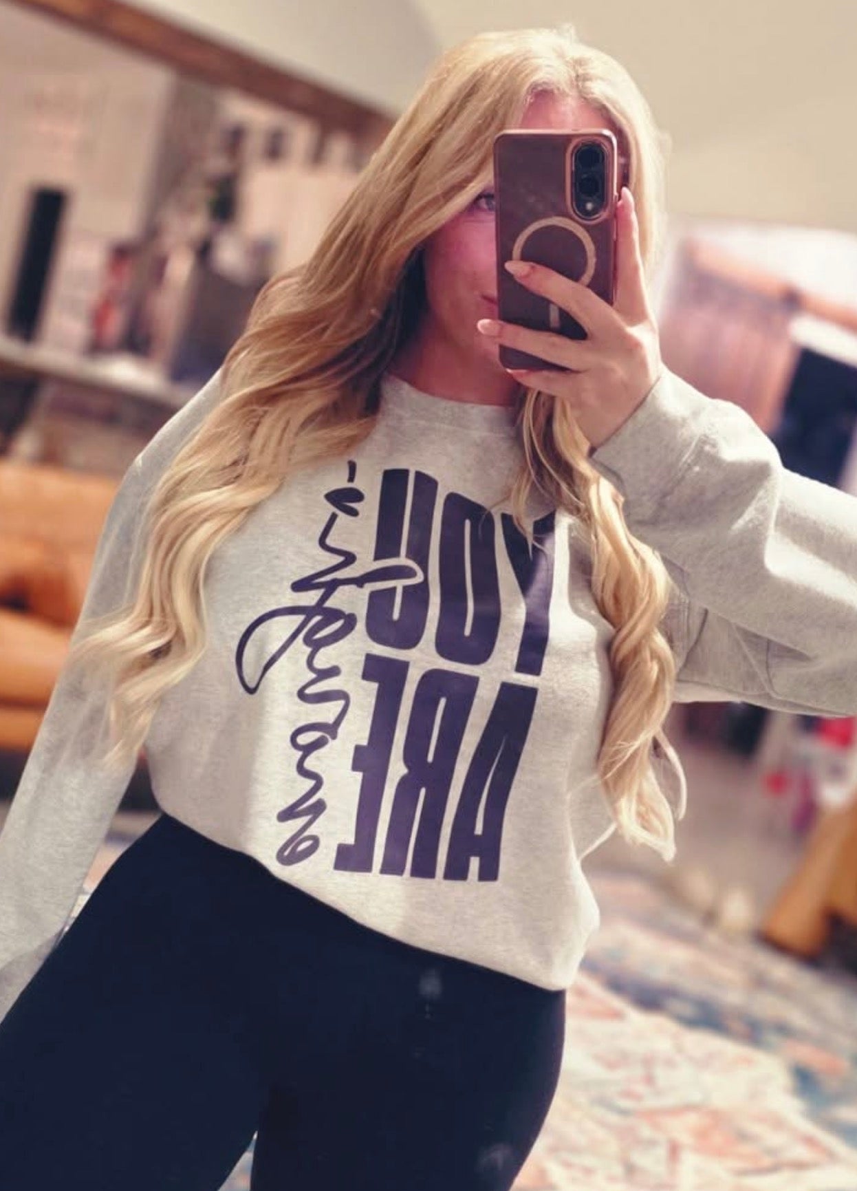 You are Enough Pullover