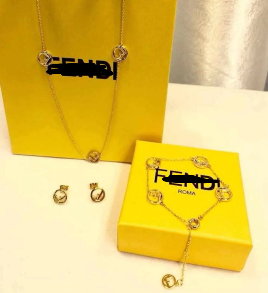 F necklace set