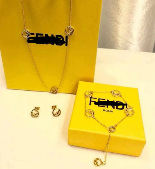 F necklace set