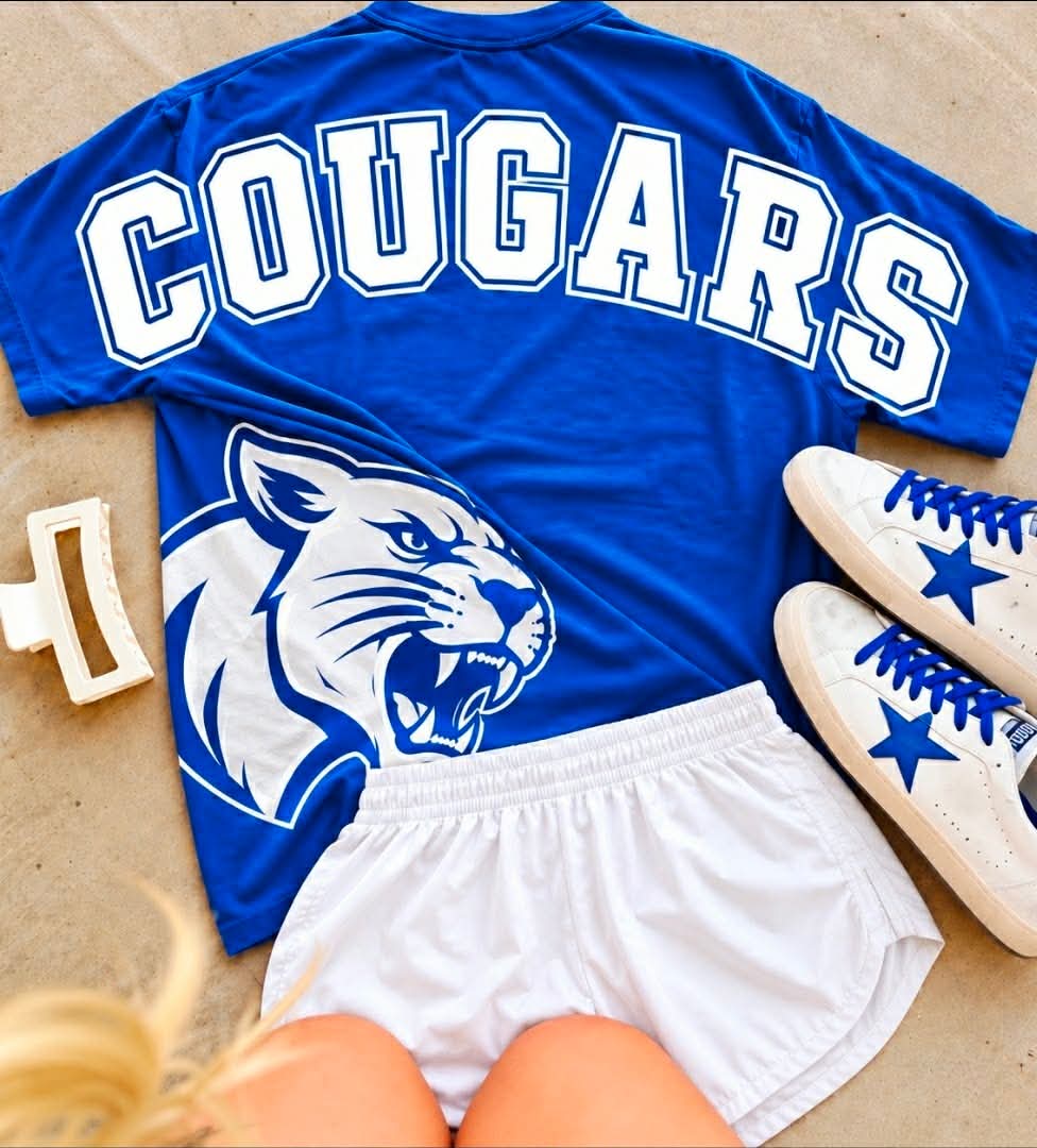 COUGARS PRIDE {tee, long sleeve or pullover}
