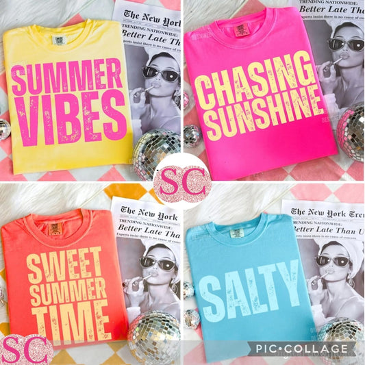 T shirt Tuesday summer