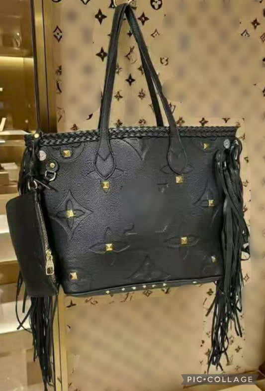 Boho Fringe Tote