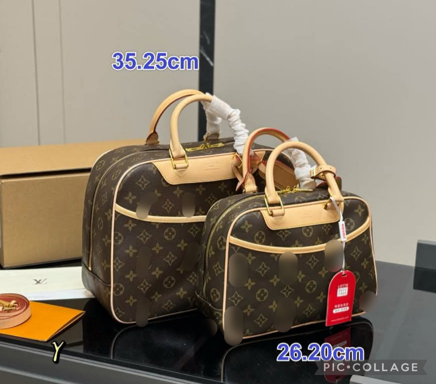 Vee handle bag