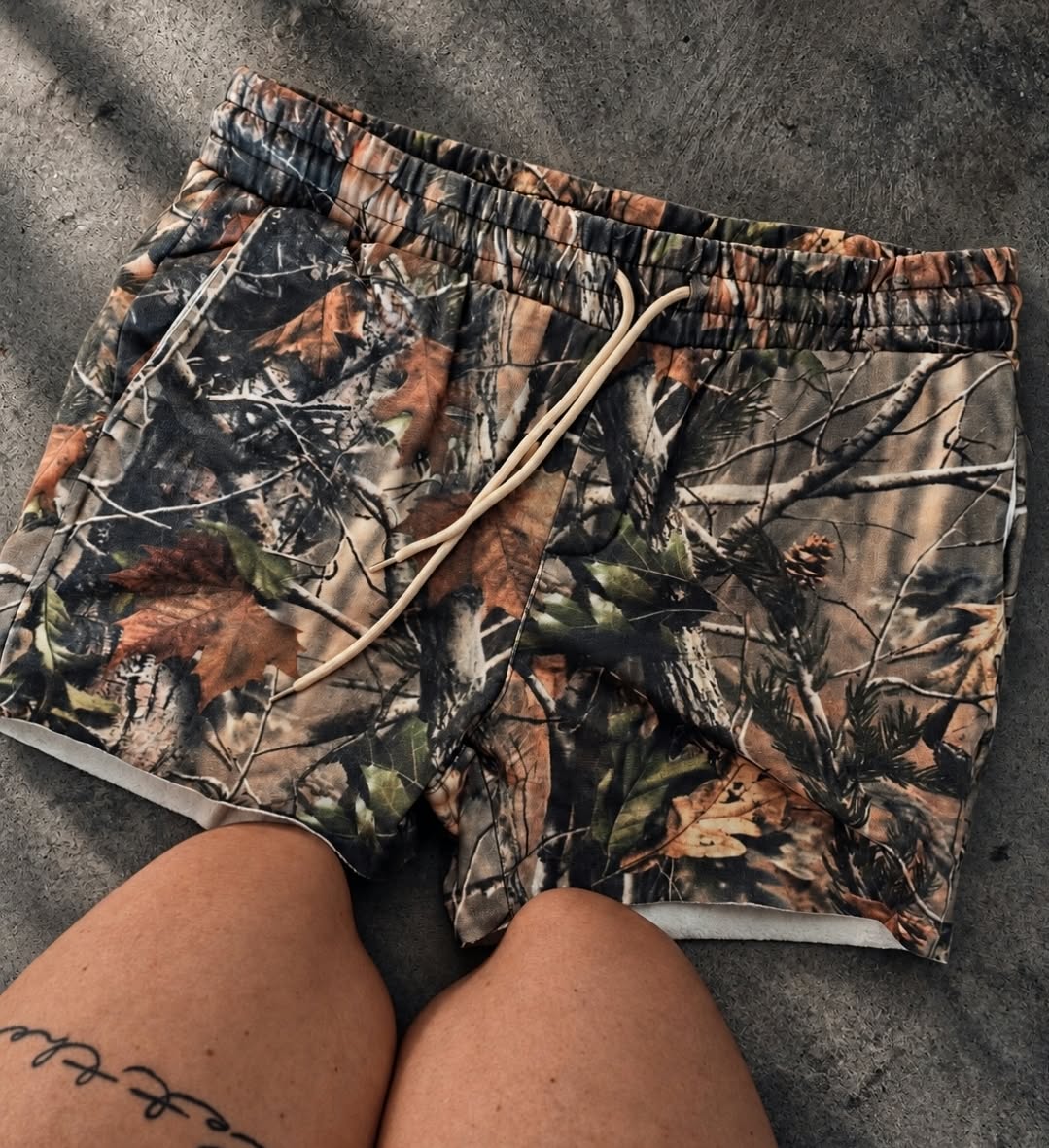 Hunter Green Camo Shorts - TT