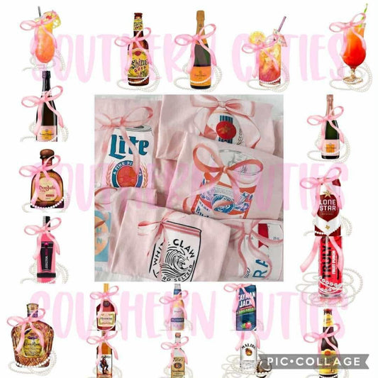 Custom Drink Coquette Tee