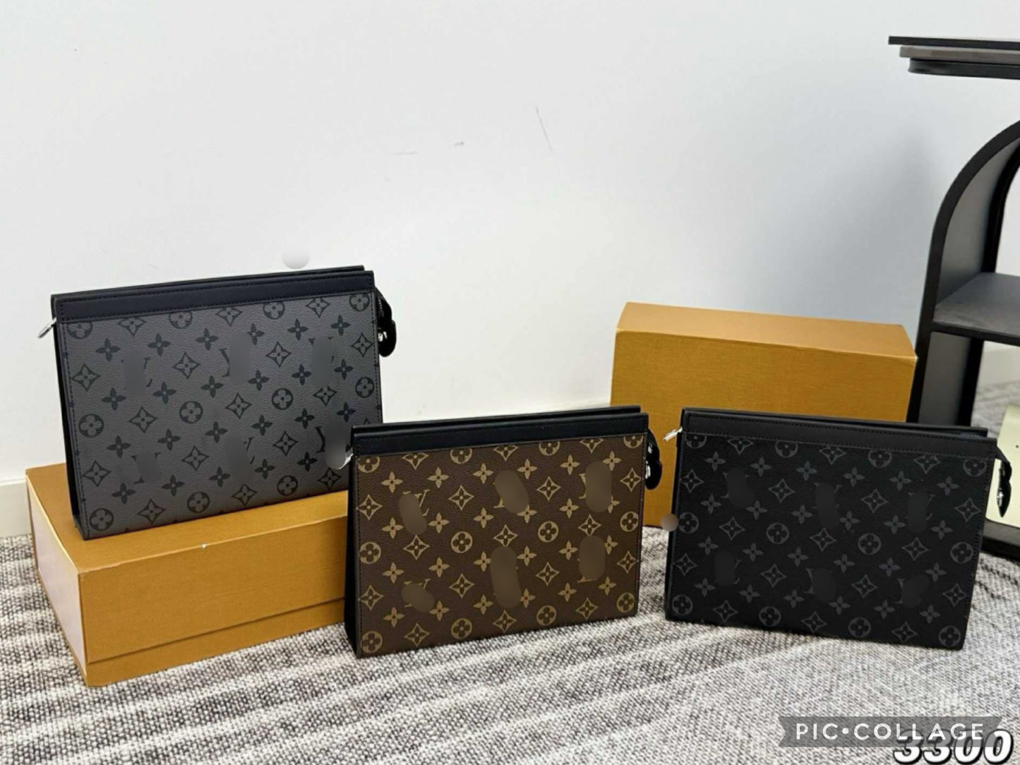 Vee pouch