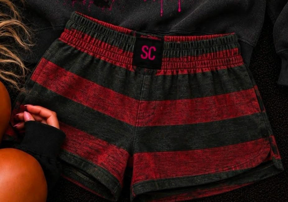 Freddy Striped {Shorts ONLY} Youth & Adult Pre order Delivering to you mid to late AUGUST SC Custom Piece