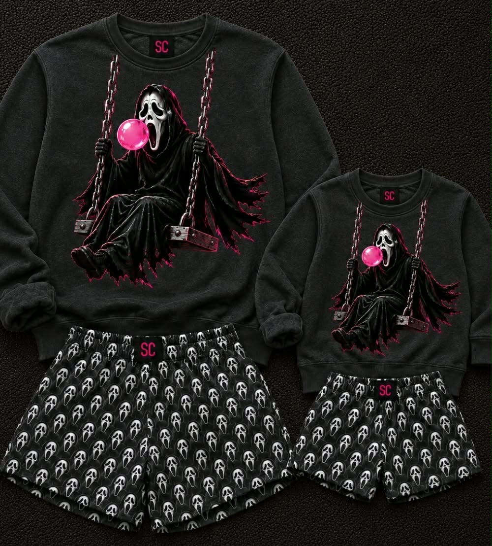Ghost Face PG VERSION *bubble* Pullover Youth & Adult