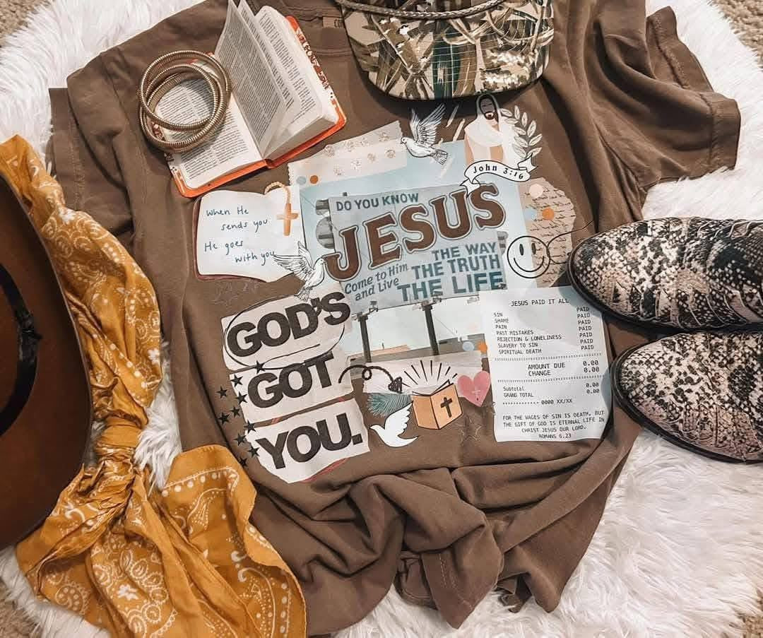 Gods god you ADULT TEE OR PULLOVER