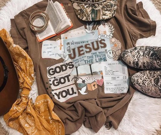 Gods god you ADULT TEE OR PULLOVER