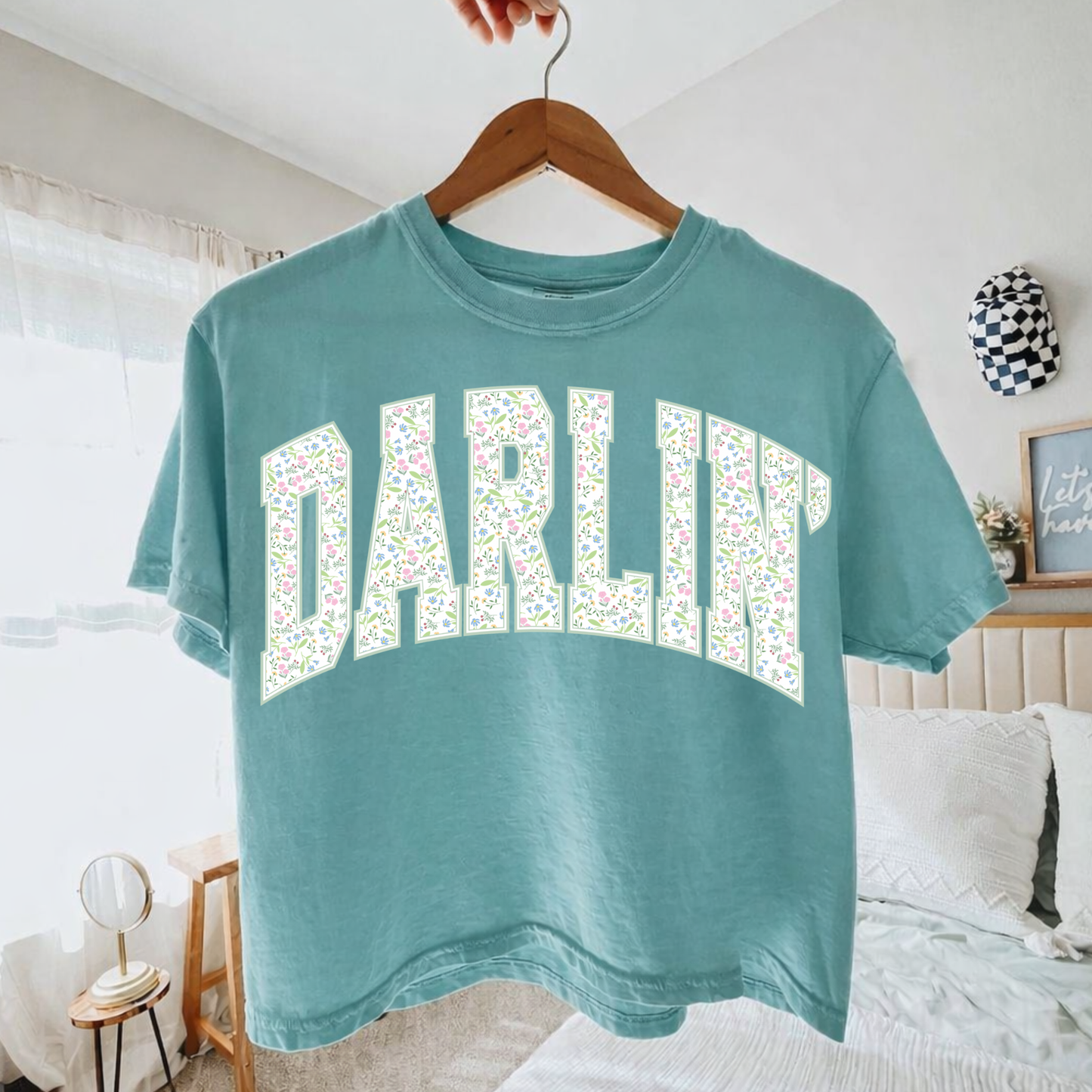 Darlin Spring Boxy Comfort Color Tee