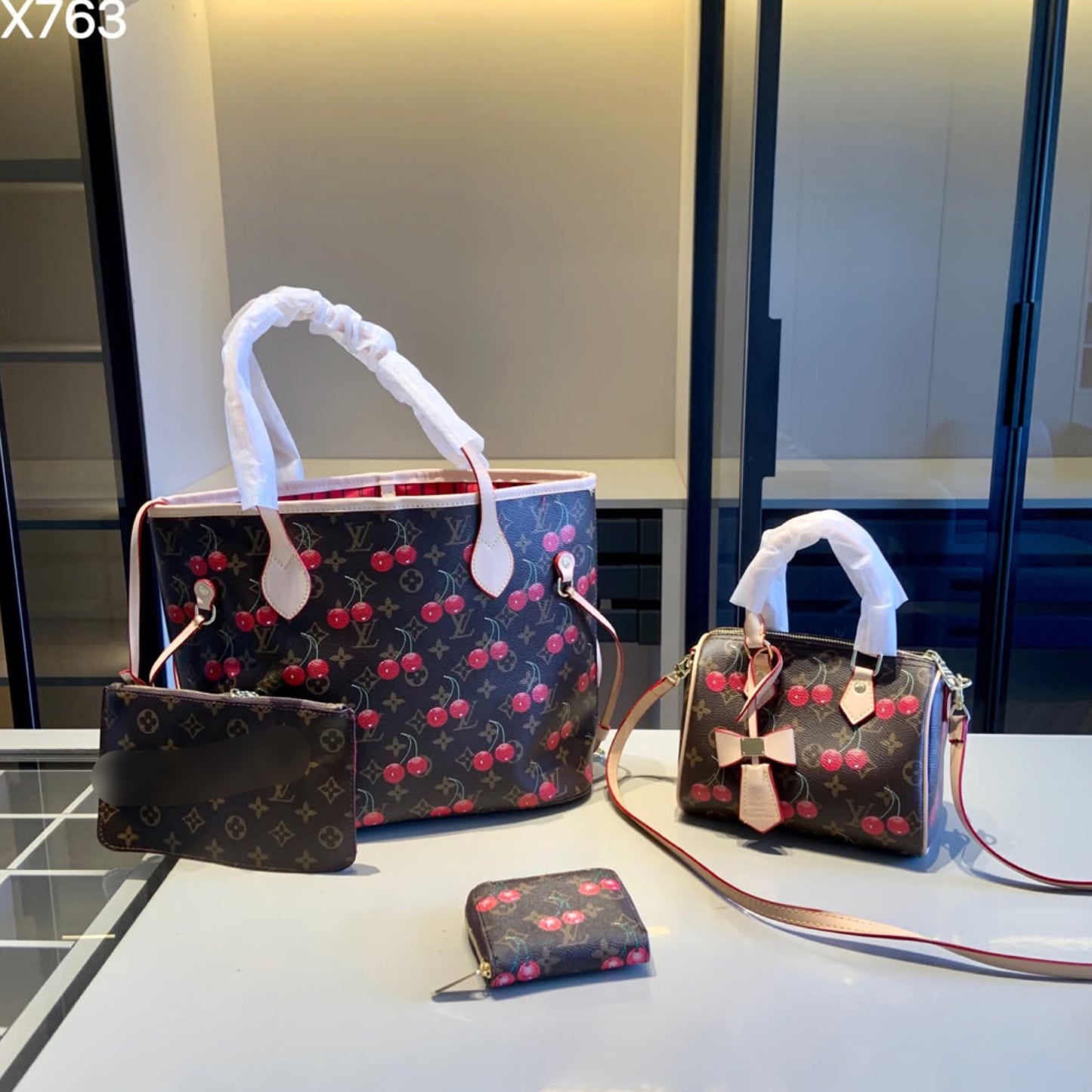 Cherry L Vee set
