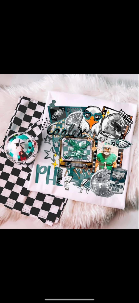 SB Tee or Pullover EAGLES DISCO