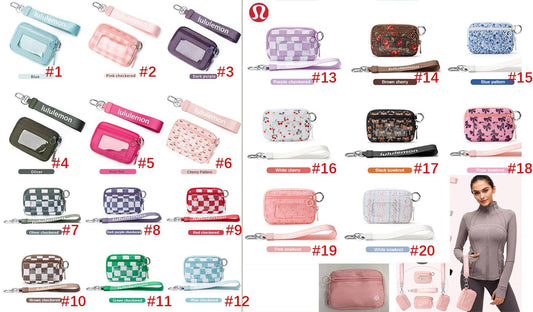 Lu wallet wristlet combo