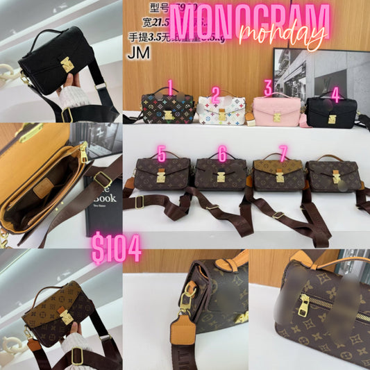 Mono Monday crossbody