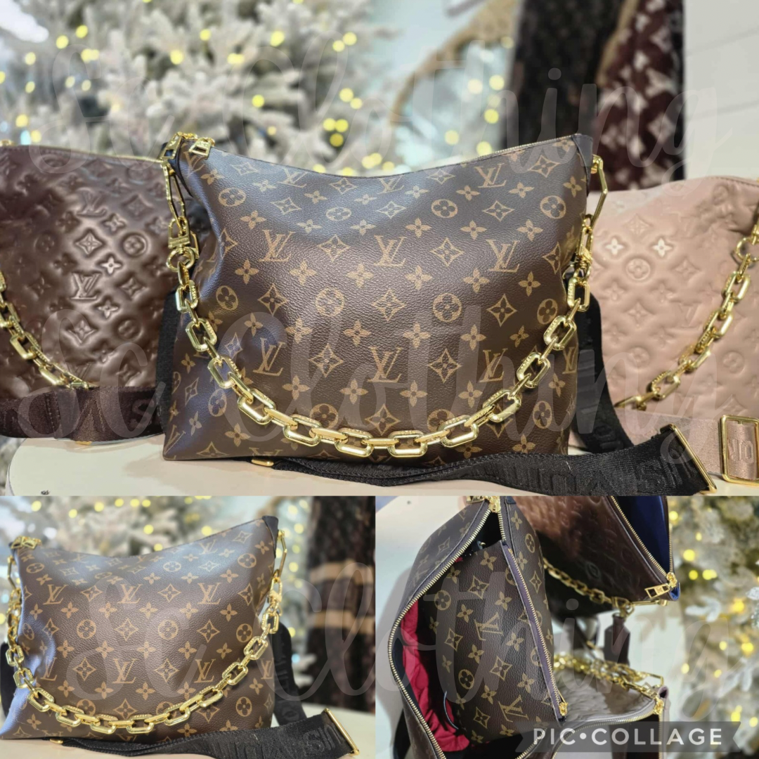 Vee gold chain crossbody LIVE
