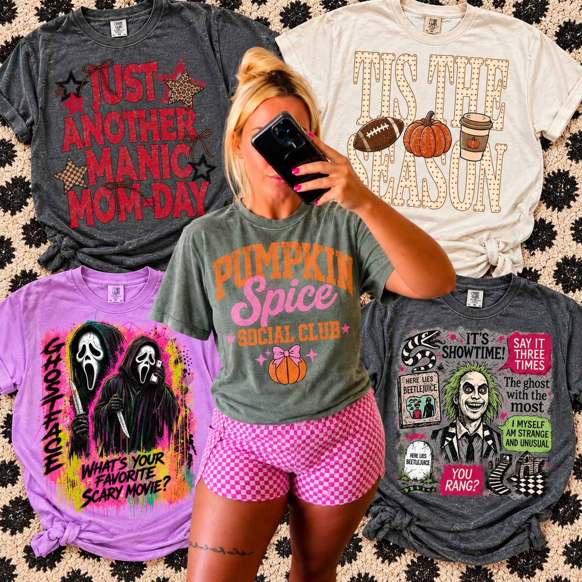 Completed Tees + Sweatshirts