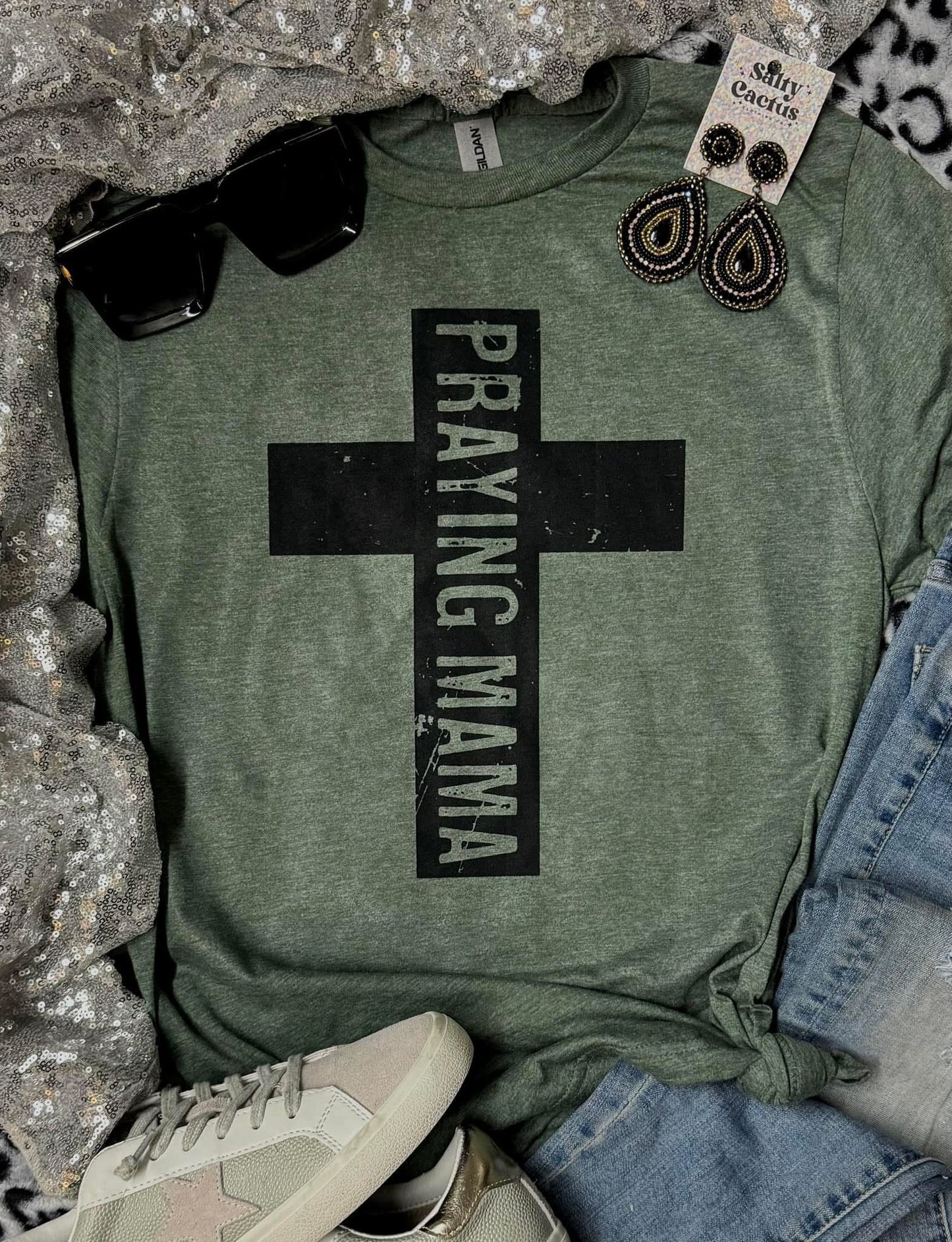 Praying Mama Tee or Pullover