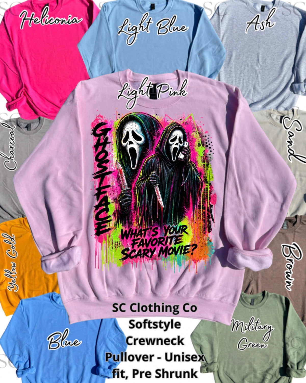 What’s Your Favorite Scary Movie Pullover