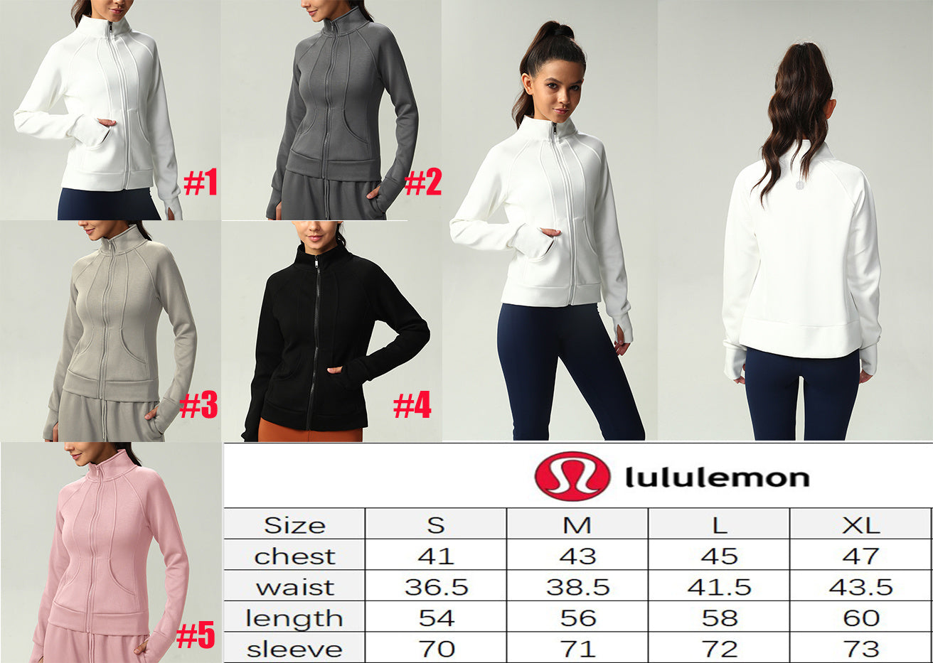 Lu Full Zip Jacket
