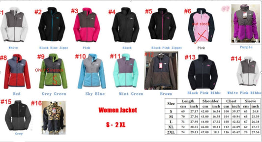 NF adult jacket
