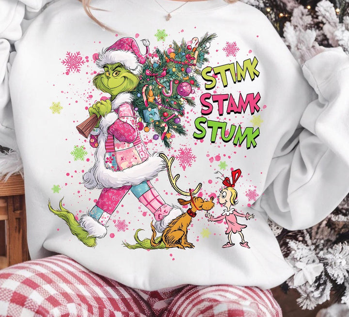 Stink Stank Stunk   ADULT & YOUTH TEE OR PULLOVER